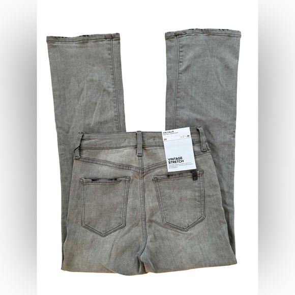 JOE’S JEANS THE CALLIE HIGH RISE CROPPED BOOTCUT GREY NWT - Picture 3 of 9